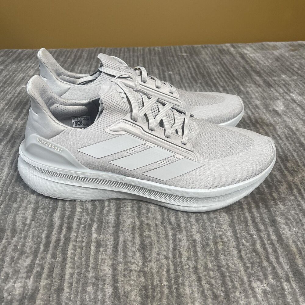 Adidas Ultraboost 5X Shoes Mens Size 14 Gray Running Athletic Sneakers JH7250